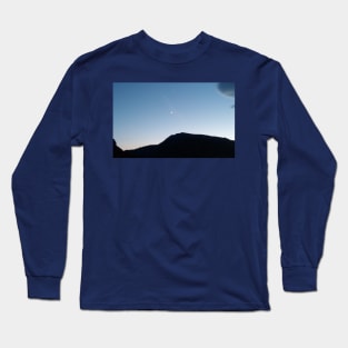 Mountain and Moon Long Sleeve T-Shirt